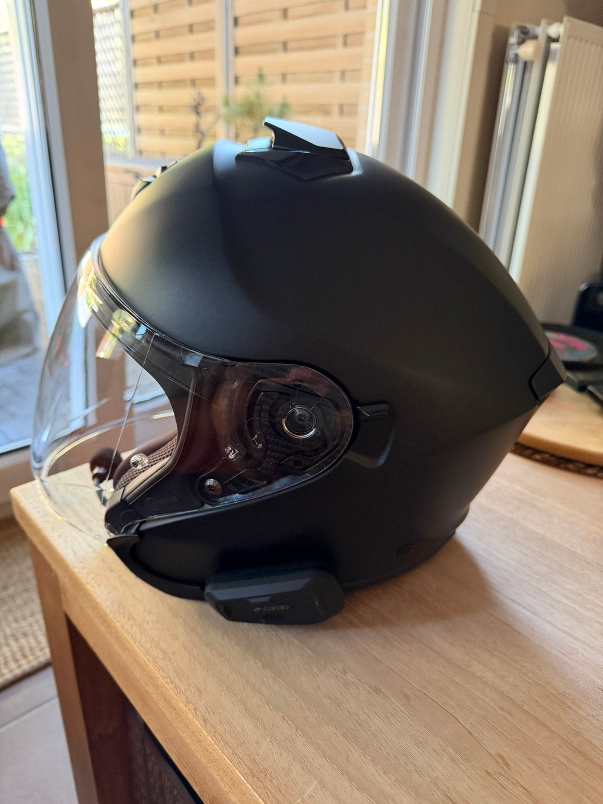 Shark Exo 1 met cardo spirit, Motoren, Ophalen, Shark