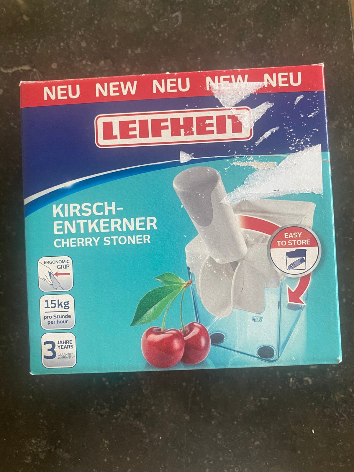 Leifheit kersenontpitter, Ophalen of Verzenden