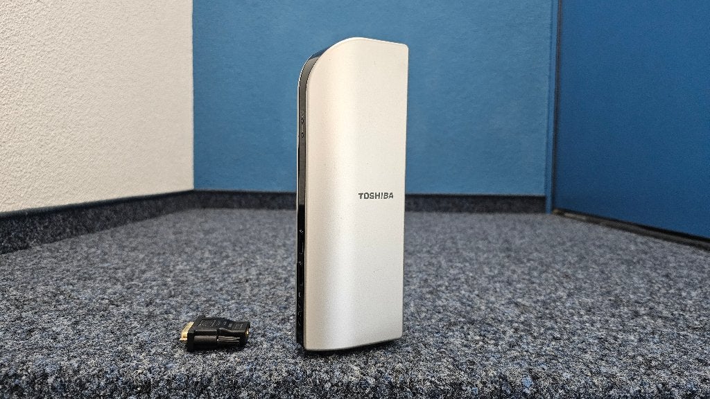 Toshiba Dynadock U – USB Dockingstation + Voeding, Computers en Software, Dockingstations, Ophalen of Verzenden, Docking station