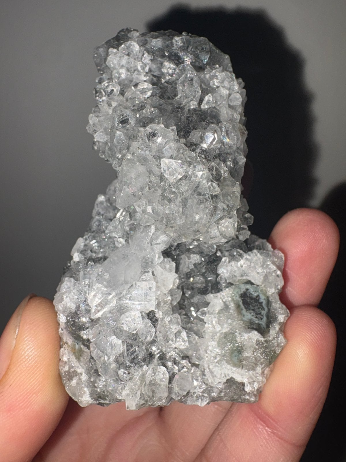 Apofylliet met chalcedoon en stilbiet, Ophalen of Verzenden