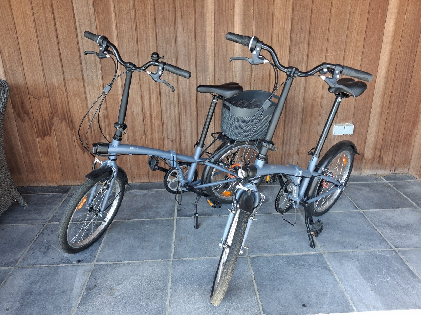 2 mini plooifietsen, Fietsen en Brommers, Fietsen | Vouwfietsen, Versnellingen, Zo goed als nieuw, Ophalen, Overige merken