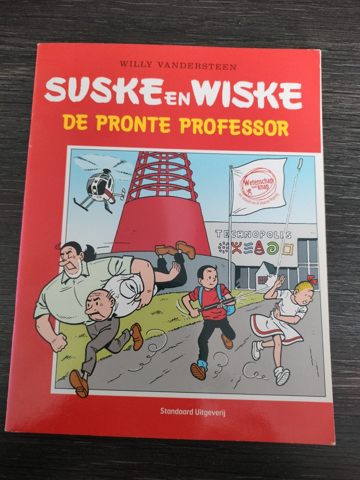 bande dessinée Suske et Wiske « Le professeur imprimeur », Enlèvement ou Envoi, Bob et Bobette, Comme neuf, Livre ou Jeu