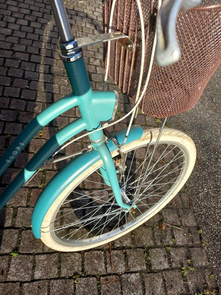 Damesfiets elops decathlon, Fietsen en Brommers, Fietsen | Dames | Damesfietsen, Ophalen, Gebruikt