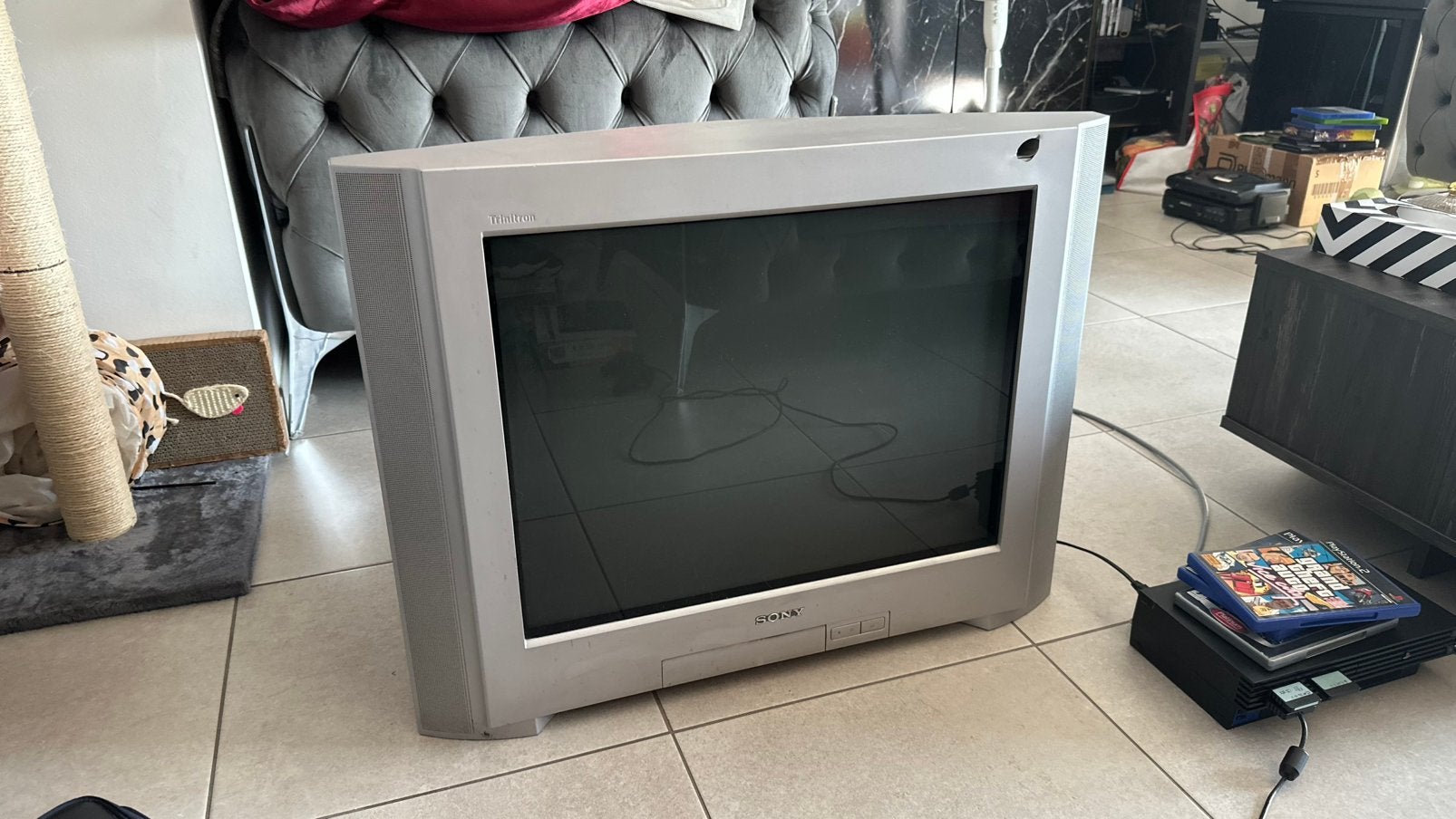 Télévision cathodique Sony Trinitron, TV, Hi-fi & Vidéo, Télévisions, Utilisé, Sony, Enlèvement