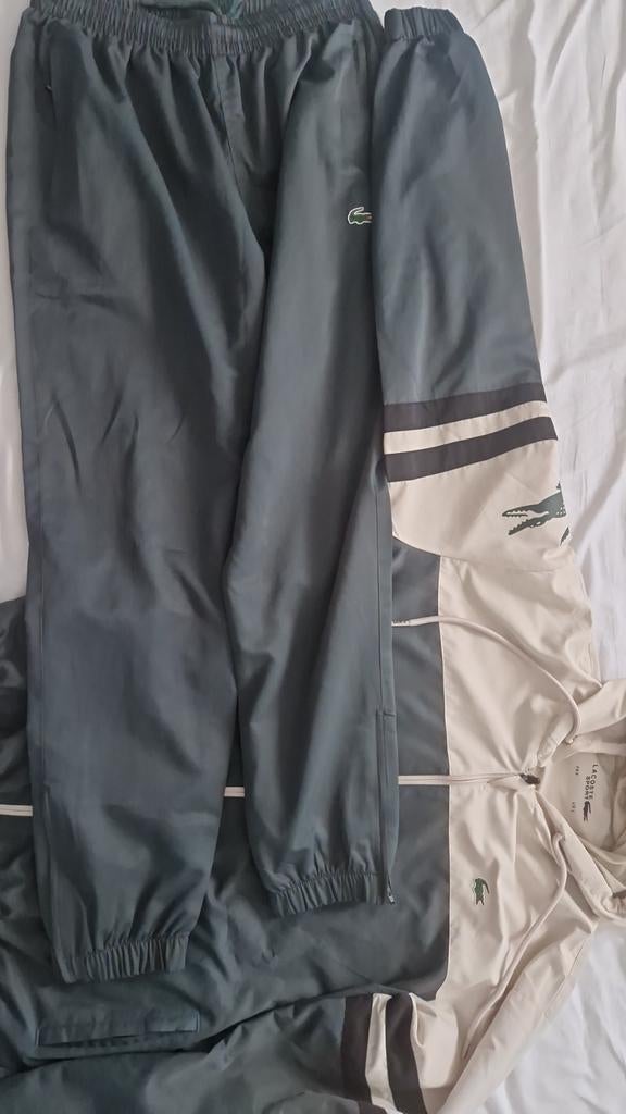 Lacoste tracksuit, Cadeau, nooit gebruikt, Kleding | Heren, Sportkleding, Ophalen, Maat 52/54 (L), Lacoste, Nieuw