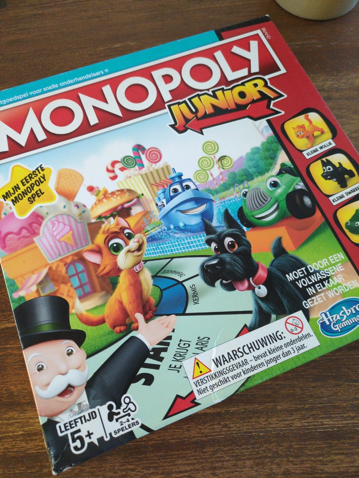 monopoly junior, Enlèvement ou Envoi