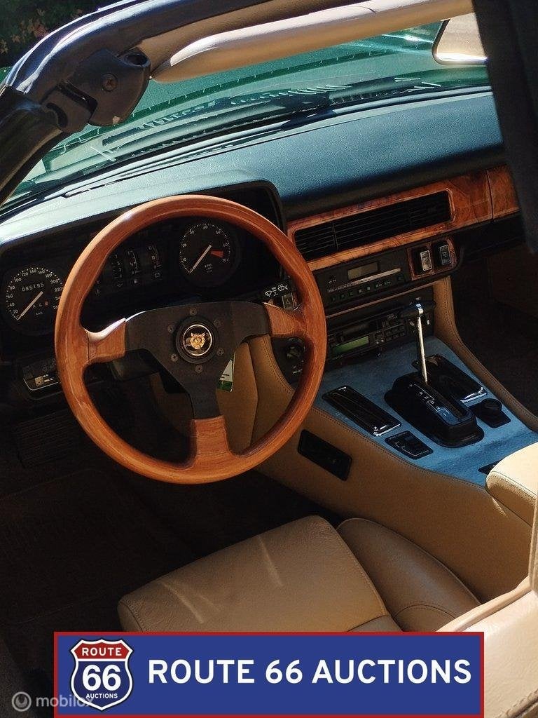 Jaguar XJS V12 Cabriolet | 1989 | Route 66 Auctions, Autos, Achat, Entreprise, Boîte manuelle, Autre carrosserie