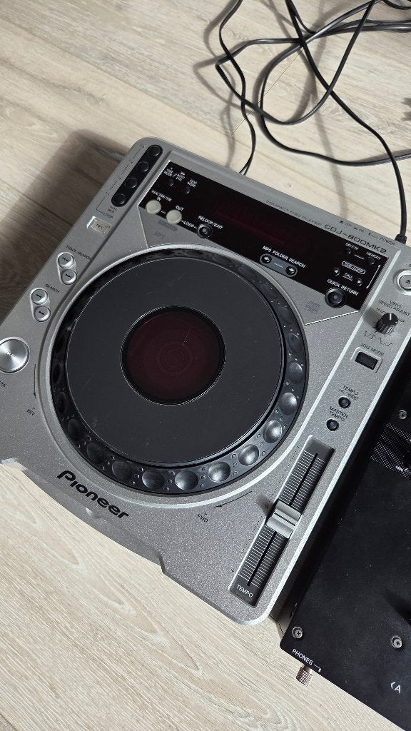 Set Pioneer djm 250mk2 et 2 cdj 800mk2, Enlèvement, Comme neuf, DJ-Set, Pioneer