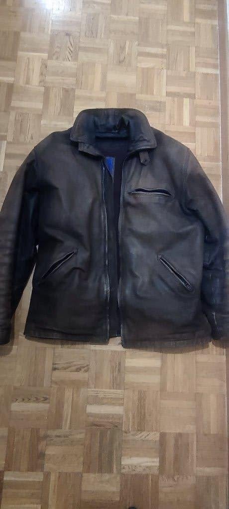 lederen moto vest, Ophalen, Heren, Jas | leer, G&F