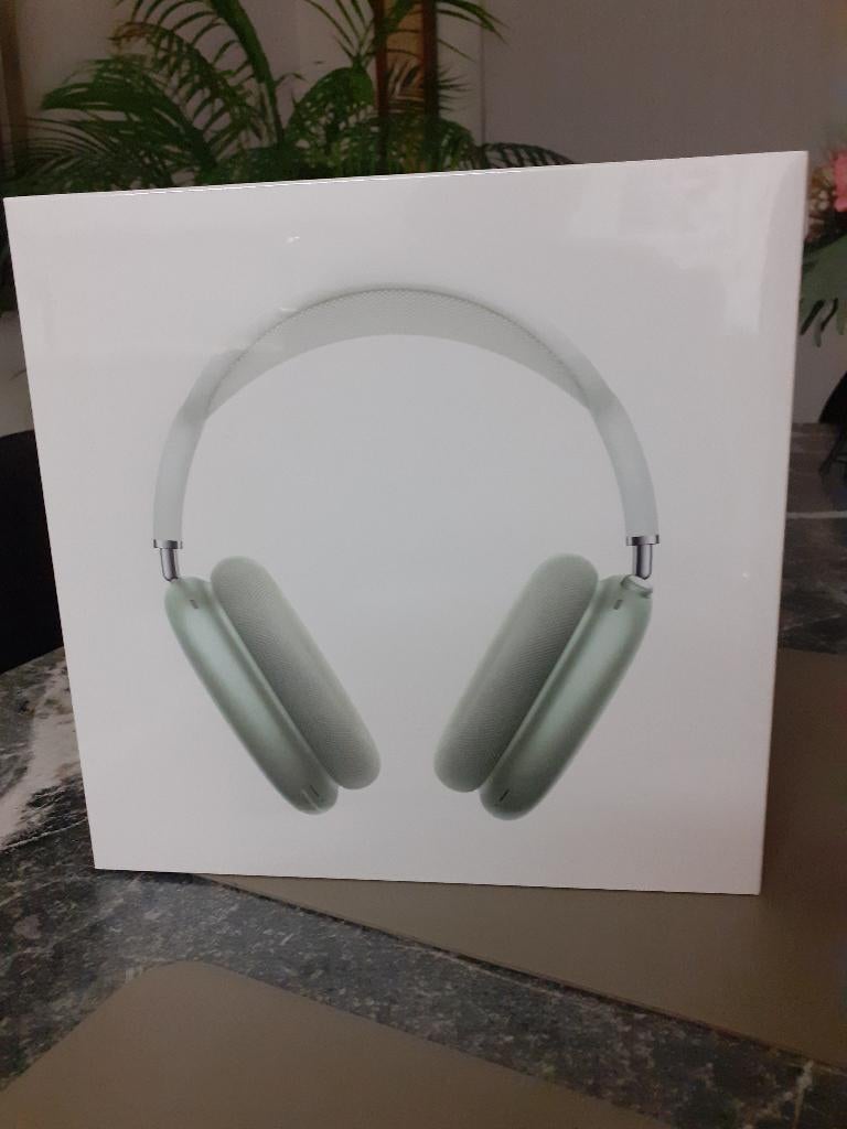 Apple Air Pods Max green met Smart Case - geen refurbed, Neuf, Autres marques, Surround, Supra-aural