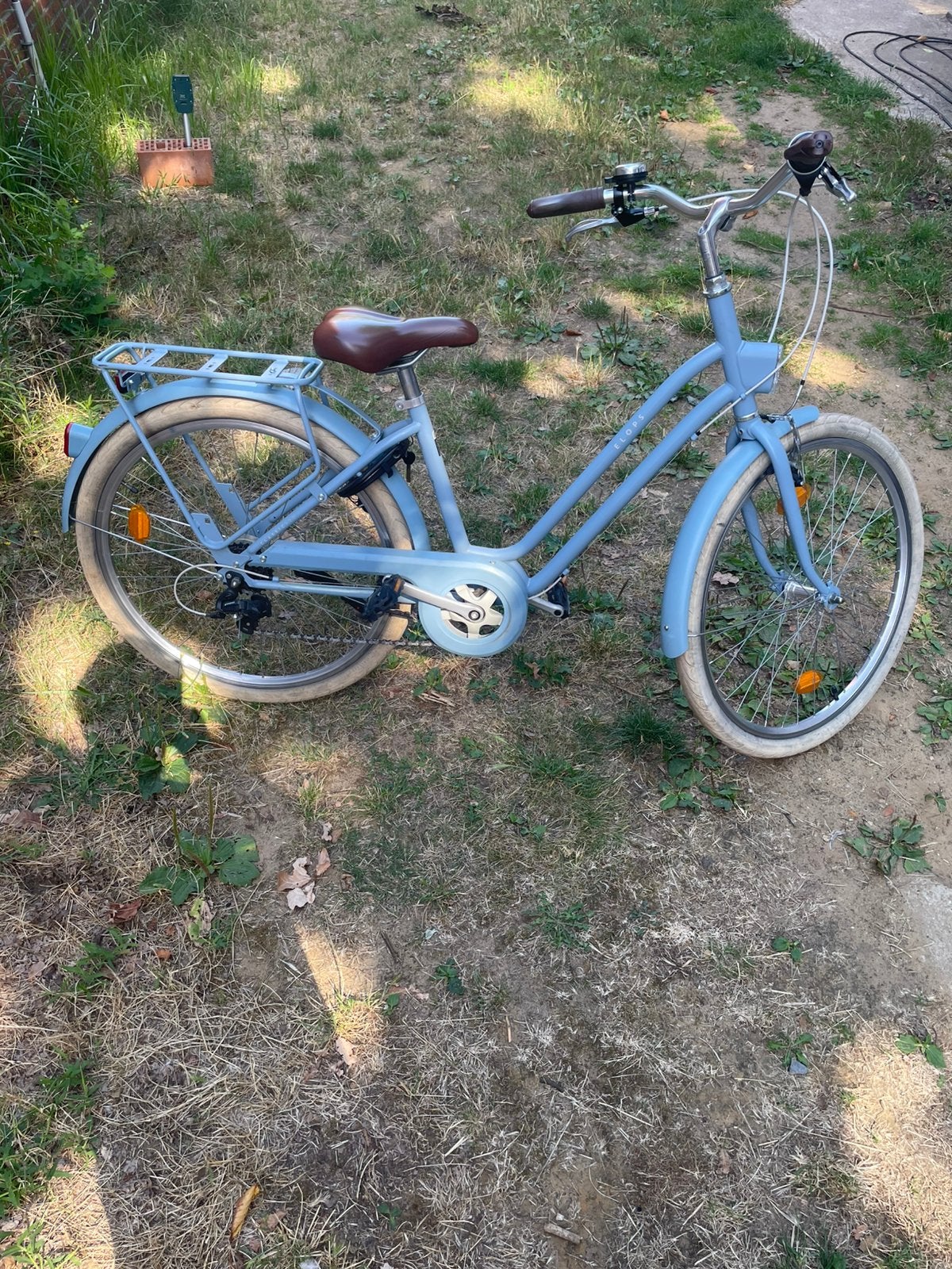 Meisjesfiets 26inch Elops, Vitesses, Frein sur jante, Comme neuf, Enlèvement