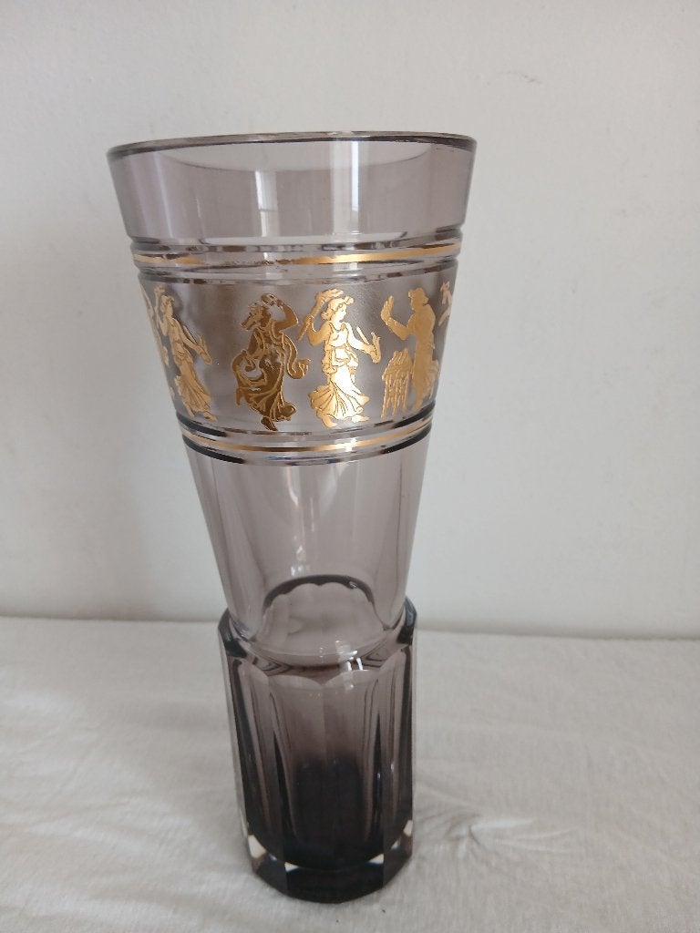 VASE HAMITYSE LEON LEDRU VAL SAINT LAMBERT 1926 SIGNE, Antiek en Kunst, Ophalen of Verzenden