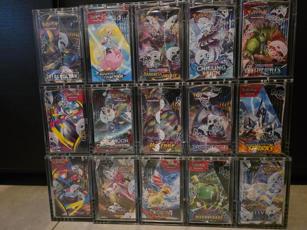 Pokemon Booster Box - Verschillende Sets, Hobby en Vrije tijd, Verzamelkaartspellen | Pokémon, Booster, Ophalen