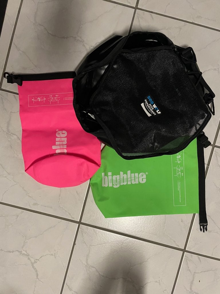 Waterdichte zak sportzak BIGBLUE SEAWOLF, Ophalen, Nieuw, Overige typen