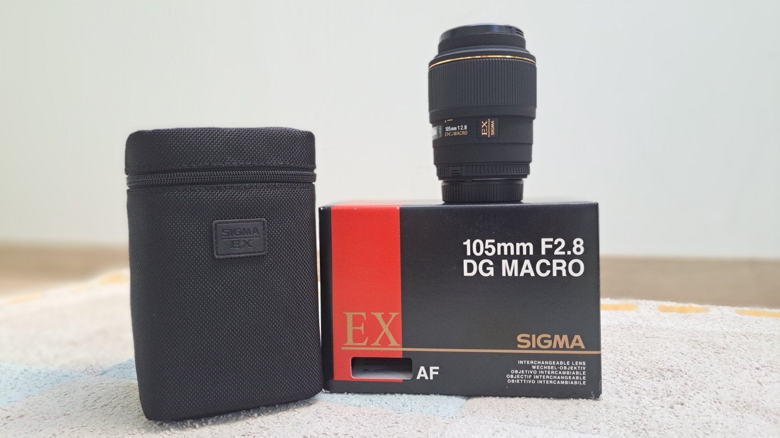 Sigma 105mm f/2.8 Macro DG EX - Nikon, Enlèvement