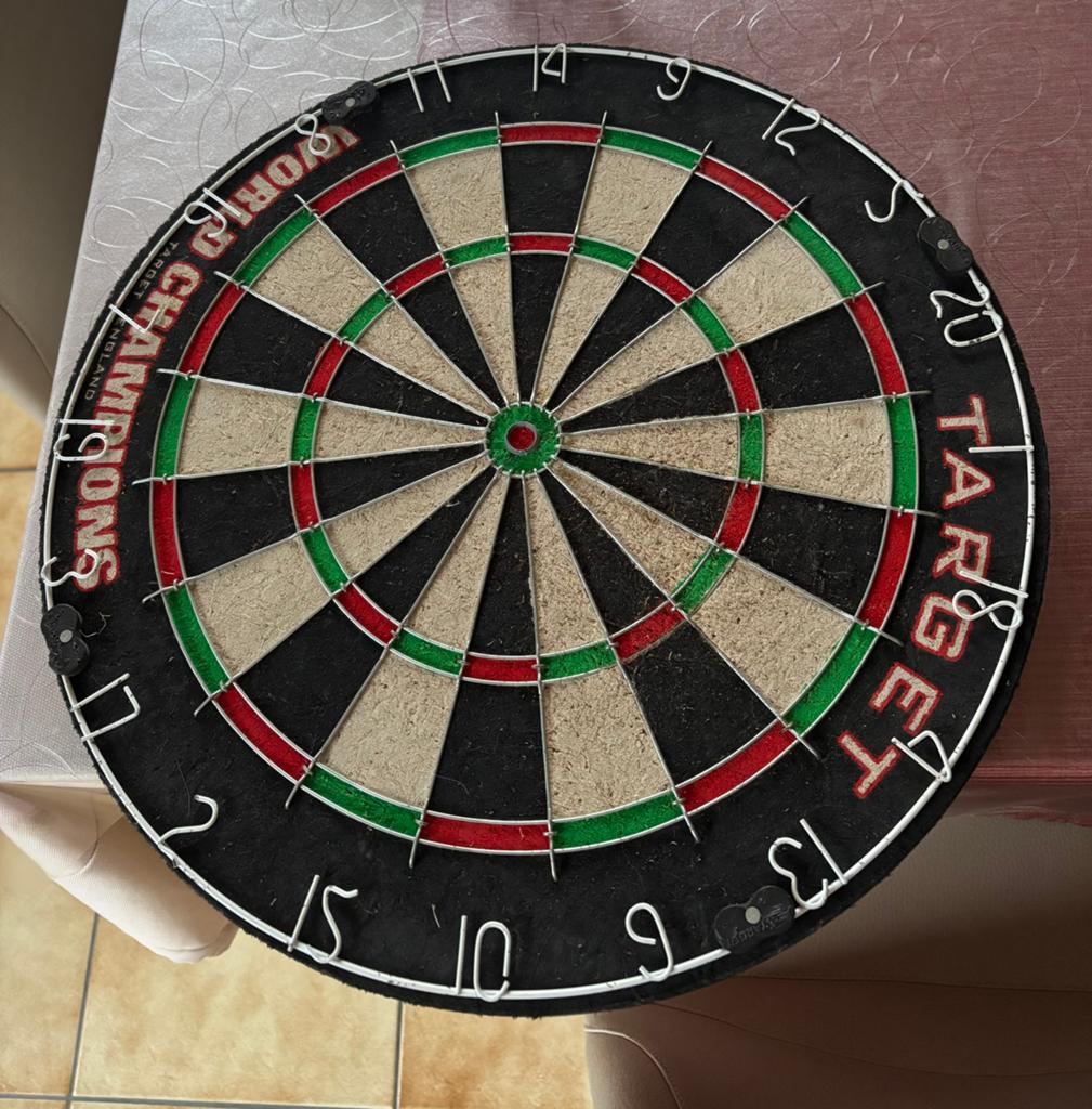 Darts blok, Ophalen of Verzenden, Gebruikt