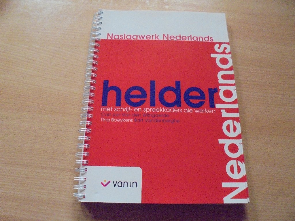Naslagwerk Nederlands Helder, Ophalen of Verzenden, Nieuw, Nederlands