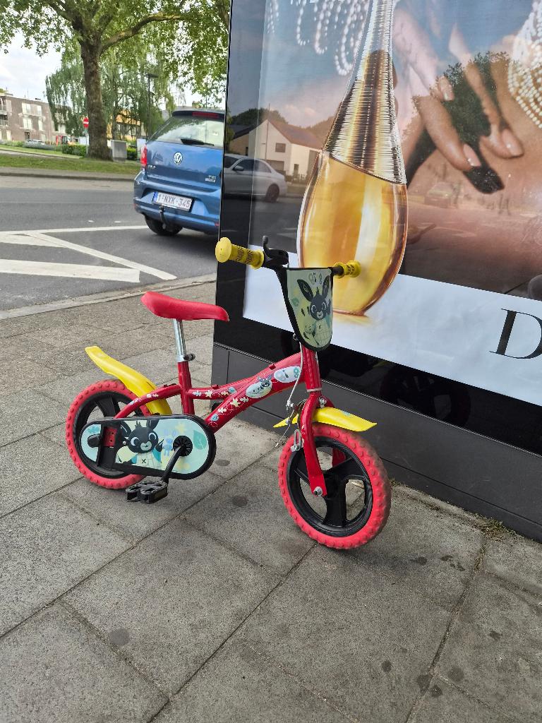 Kinder fiets bing, Enlèvement, Utilisé