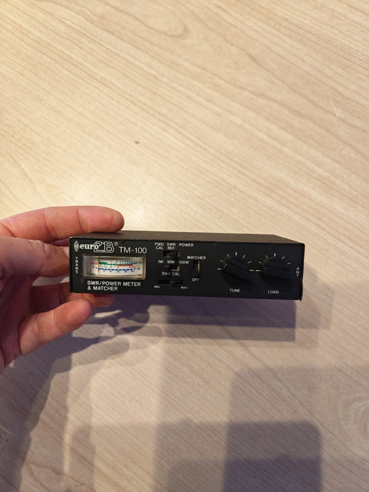 SWR WATMETRE. TM-100 EURO CB, Ophalen of Verzenden