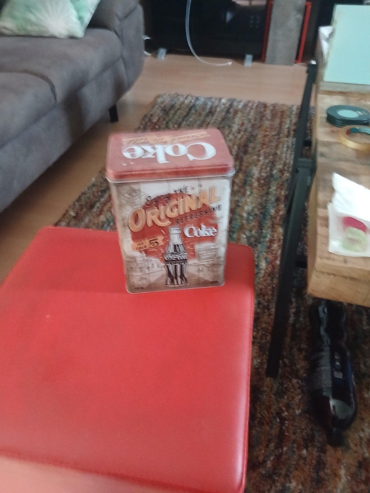 Cokedoos, Ophalen
