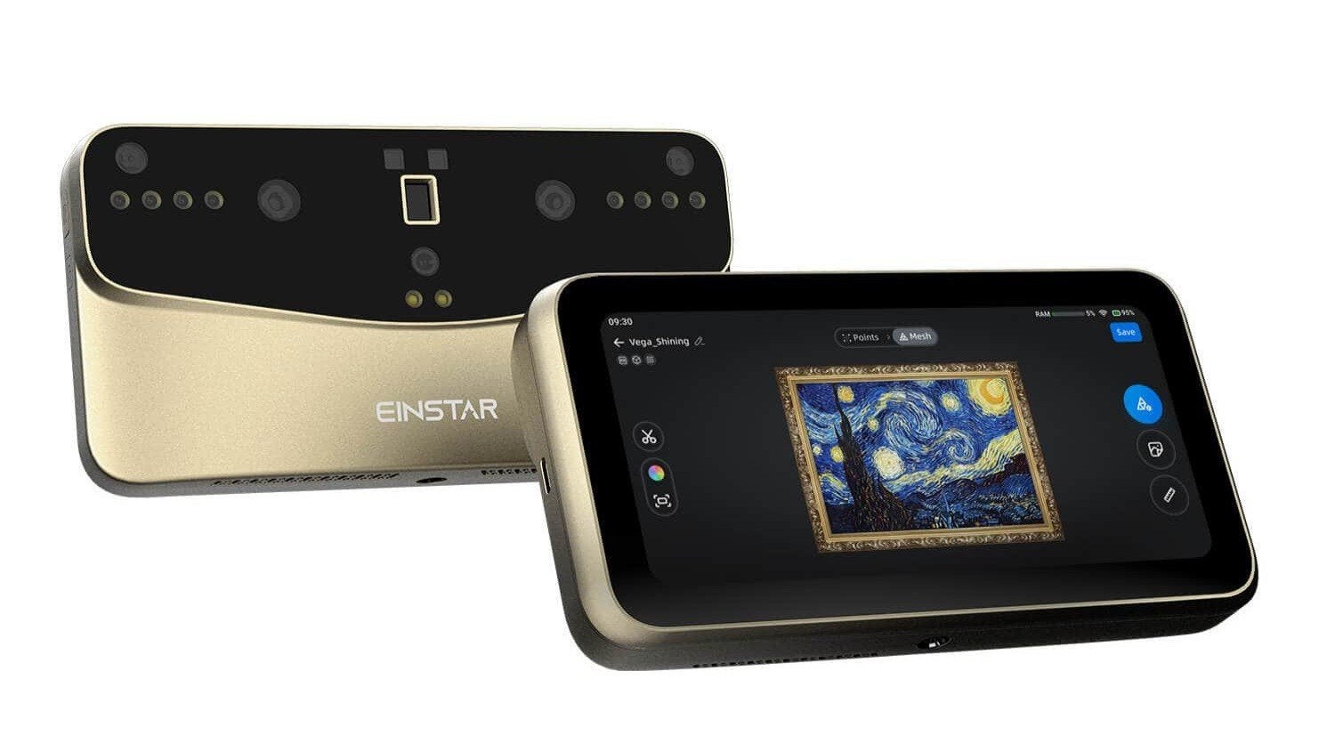 Einstar Vega 3D-scanner, Computers en Software, Scanners, Zo goed als nieuw, Ophalen