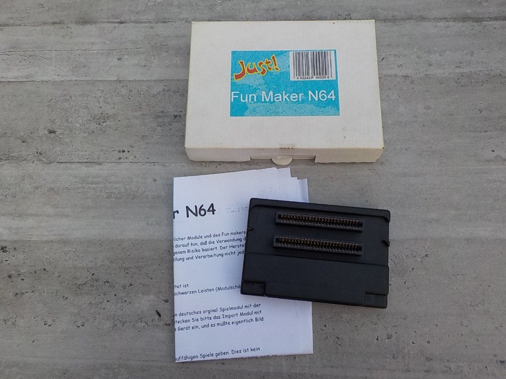 Nintendo 64 converter import games adapter Fun Maker N64, Consoles de jeu & Jeux vidéo, Enlèvement ou Envoi, Neuf