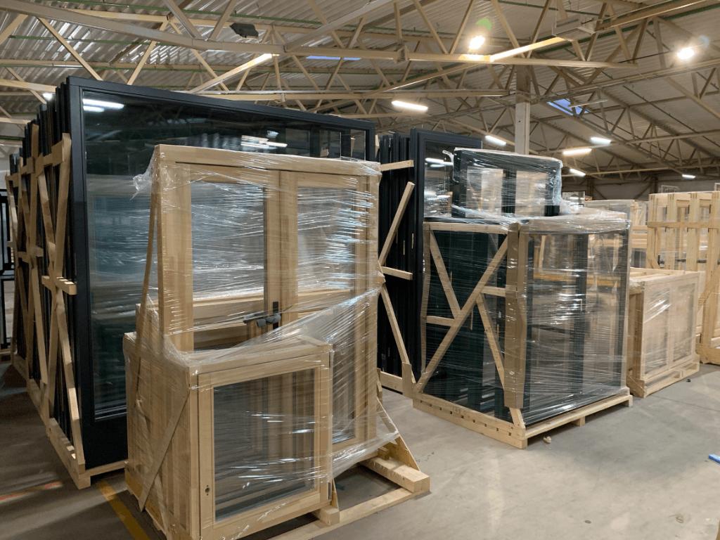 Deuren,ramen-pakket voor compleet huis:zwart wit grijs crème, Doe-het-zelf en Bouw, Ophalen, Kunststof, Overige typen, Nieuw