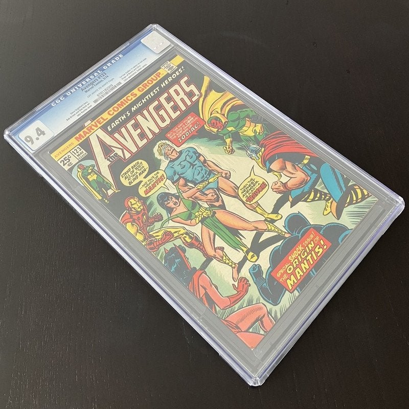 Avengers Vol.1 #123 CGC (1974) NM (9.4), Eén comic, Amerika, Marvel Comics, Verzenden