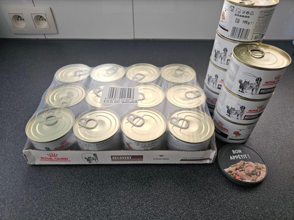 Royal Canin Recovery Feline/Canine - Kattenvoer, Enlèvement