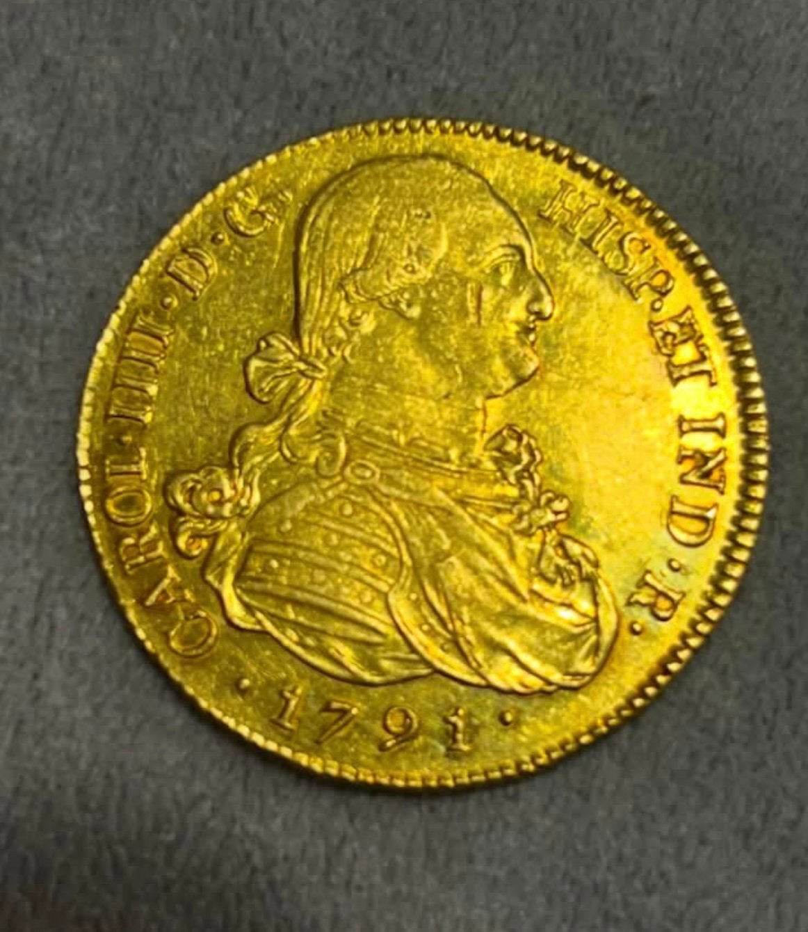 À vendre : pièce de 8 escudos – Charles IV. 27 grammes d'or, Enlèvement