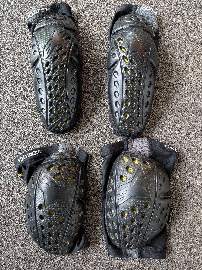 knie en elleboogbeschermers Alpinestar, S, Kinderen, Ophalen of Verzenden, Zo goed als nieuw