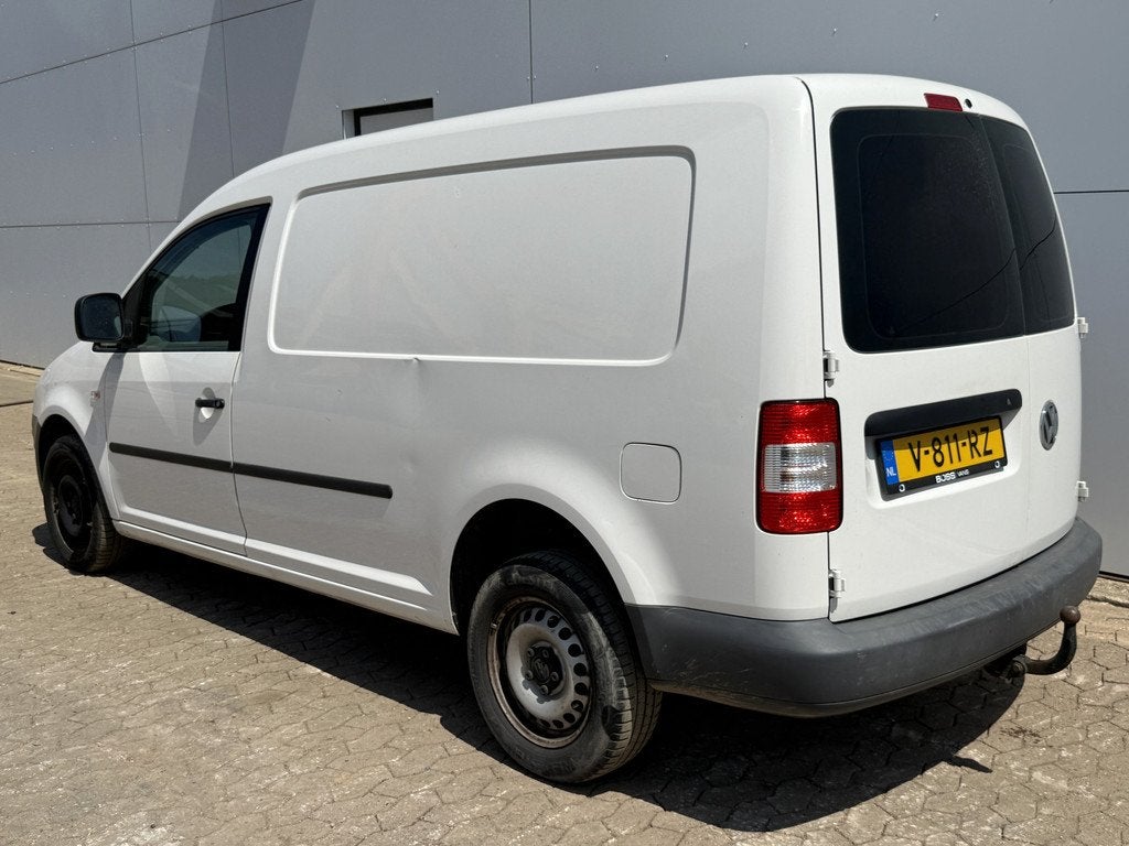 Volkswagen Caddy Maxi 102PK *Benzine* *Marge* L2 Airco Trekh, Auto's, Voorwielaandrijving, Stof, Gebruikt, Zwart