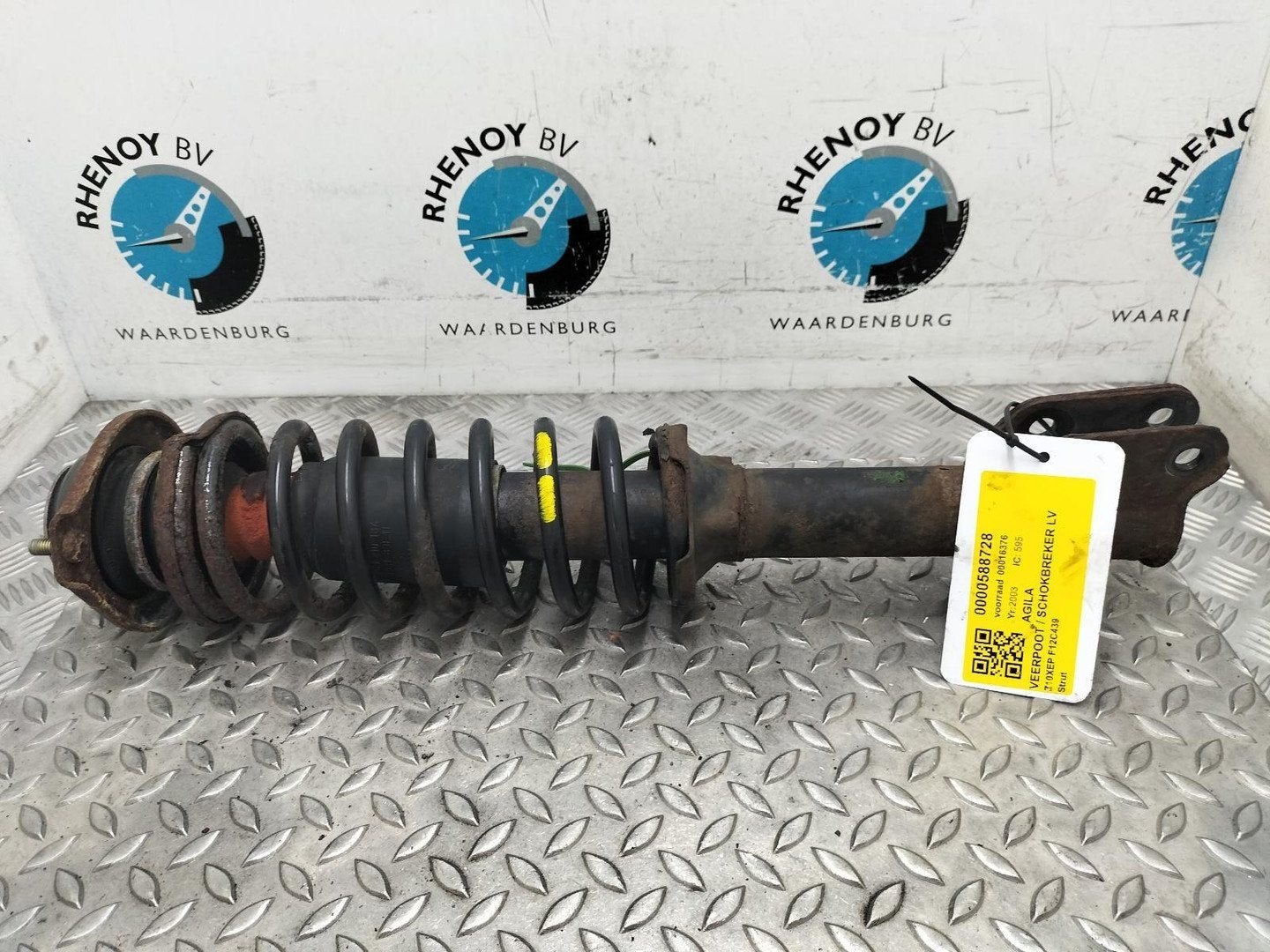 OPEL AGILA 1.0-12V Essentia  VEERPOOT / SCHOKBREKER LV 2003, Auto-onderdelen, Overige Auto-onderdelen, Gebruikt, ARN erkend, Stiba lid