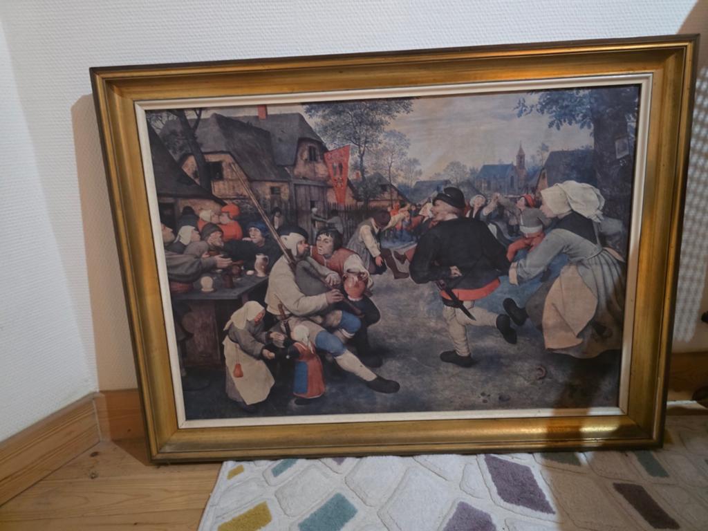 Danse paysanne de Peter Bruegel, Enlèvement