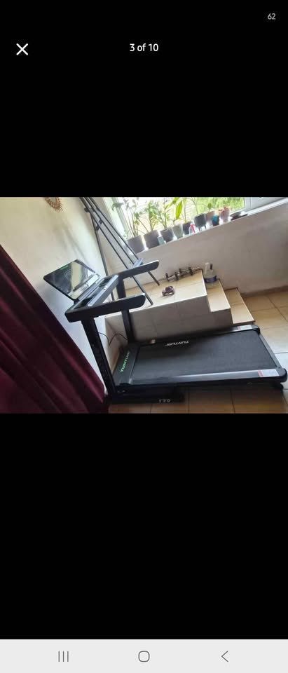 Treadmill Tunturi, Tapis roulant, Comme neuf, Enlèvement, Autres matériaux