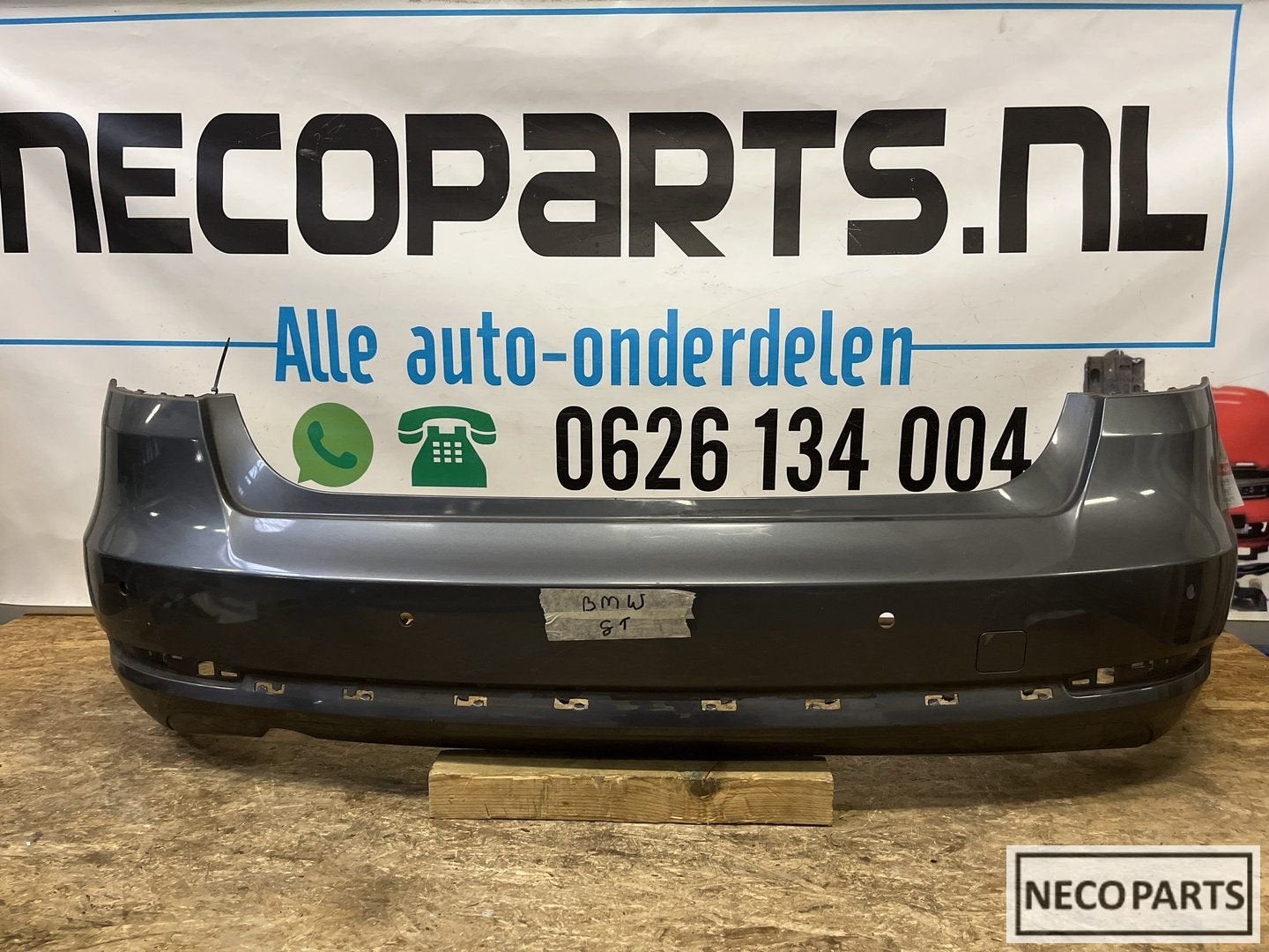 BMW 3 SERIE F34 GT ACHTERBUMPER BUMPER ORIGINEEL, Arrière, -, Utilisé, -