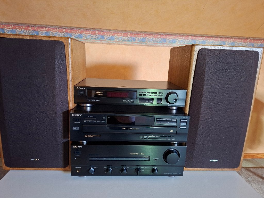 Stereoketen Sony, Ophalen, Gebruikt, Cd-speler, Losse componenten