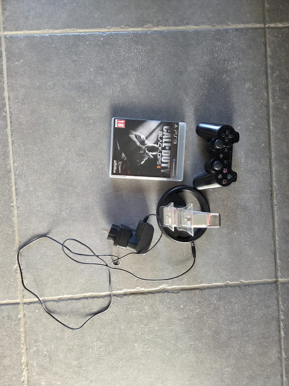 Controller playstation 3 + oplaadstation + spel call of duty, Ophalen