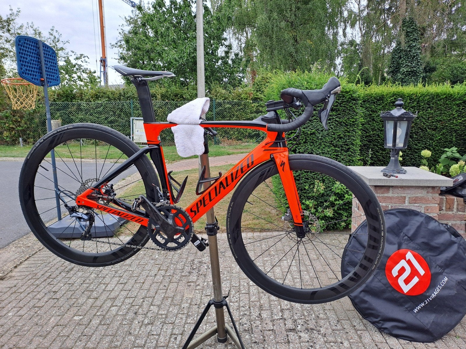 racefiets koersfiers specialized venge maat 54 in nieuwstaat, Vélos & Vélomoteurs, Enlèvement