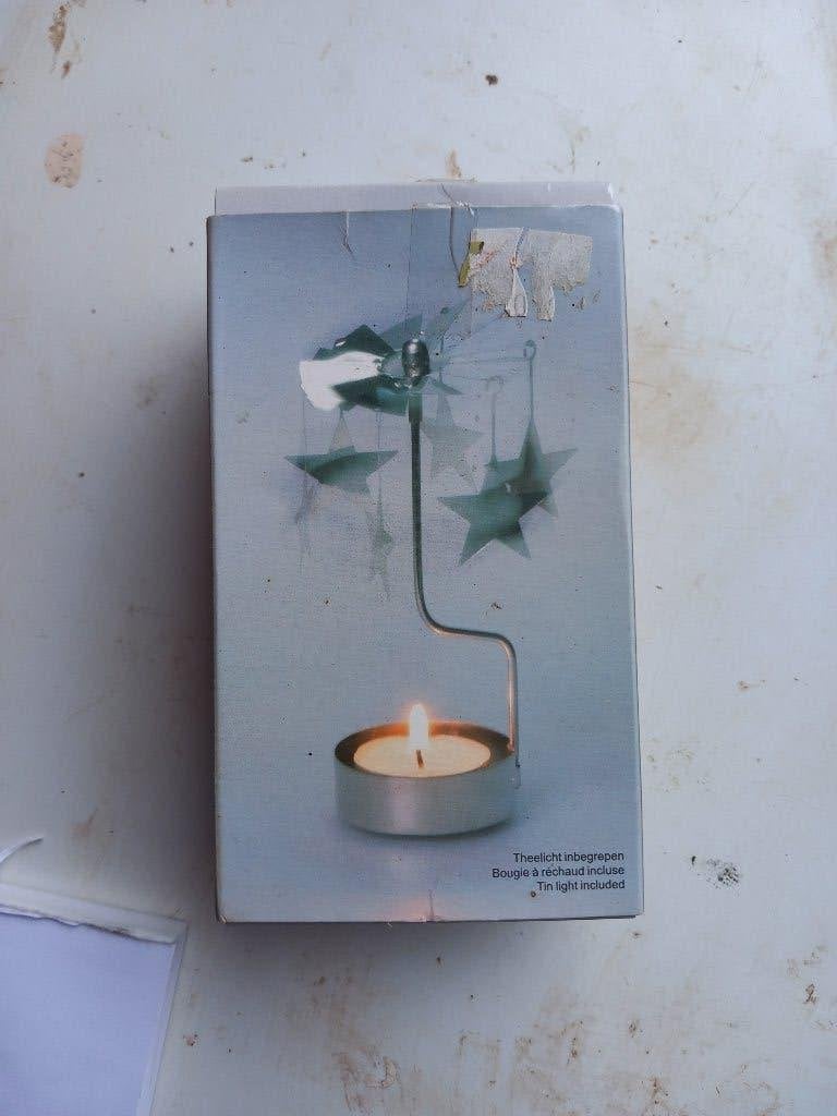 Kerstkandelaar, Ophalen, Nieuw, Goud, Zilver
