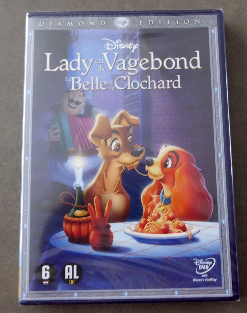 Nieuwe dvd Beauty and the Tramp - Disney nr. 15, Europees, Tekenfilm, Nederlands, Ophalen of Verzenden