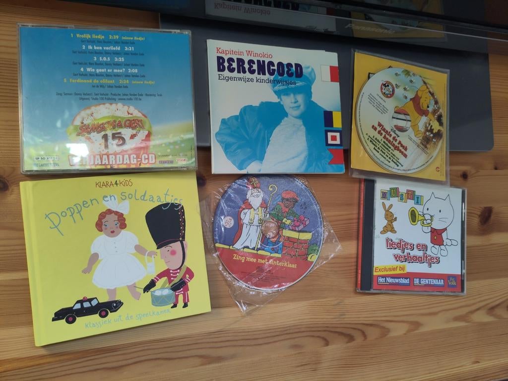 Kinder CD's en luisterverhalen, Ophalen