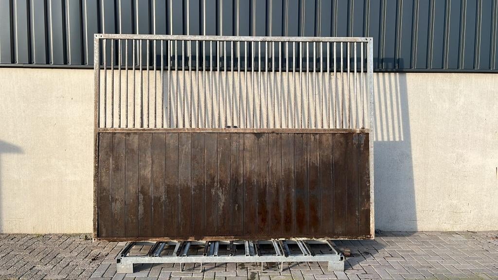 Tussenwand | 3000 x 2200 mm. | Gebruikt, Weidegang, 4 paarden of pony's of meer
