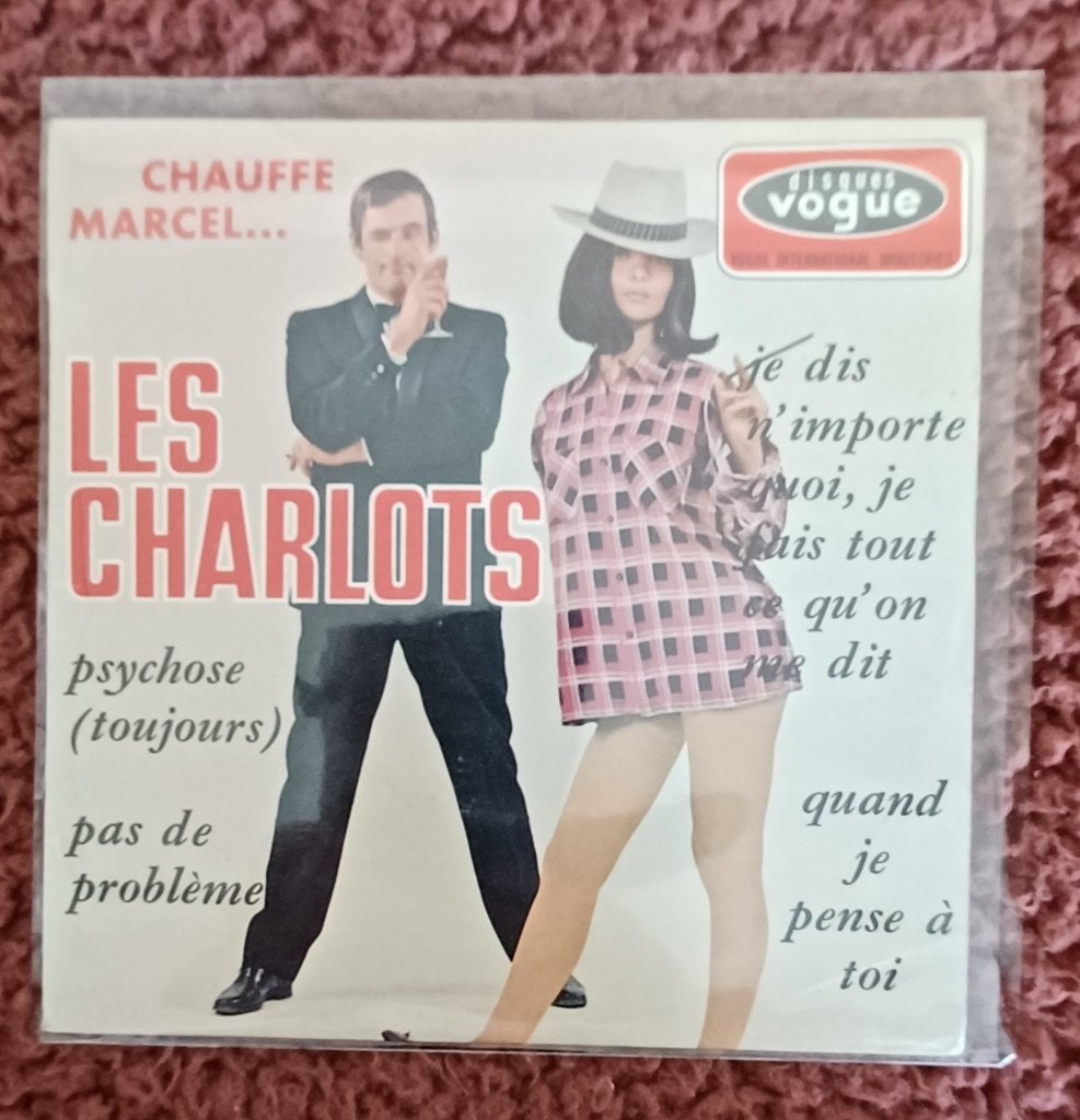 Vinylsingle (EP)// LES CHARLOTS // Chauffe Marcel...//1966, CD & DVD, EP, Enlèvement ou Envoi, EP