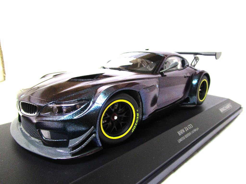minichamps 1:18 bmw z4 gt3 ombouw, Hobby en Vrije tijd, Modelauto's | 1:18, Ophalen of Verzenden, Zo goed als nieuw, Auto, MiniChamps