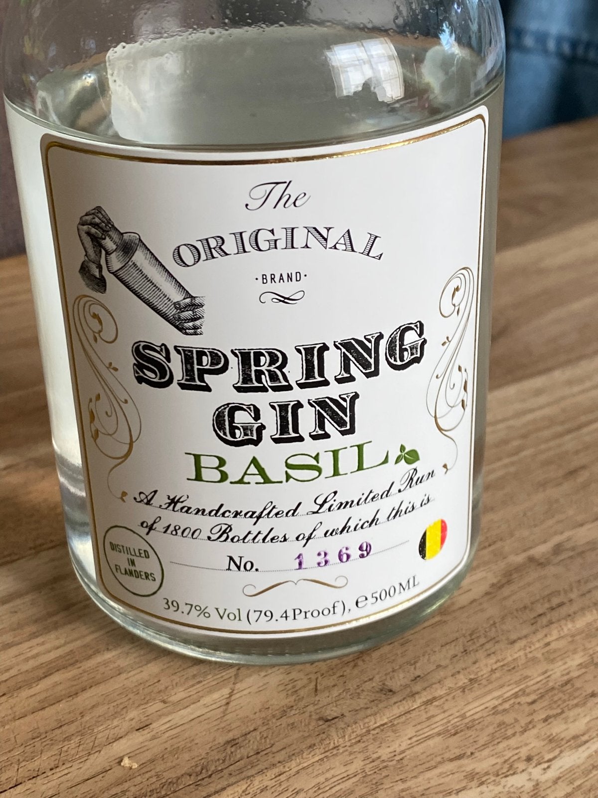 Spring gin basil, Ophalen of Verzenden
