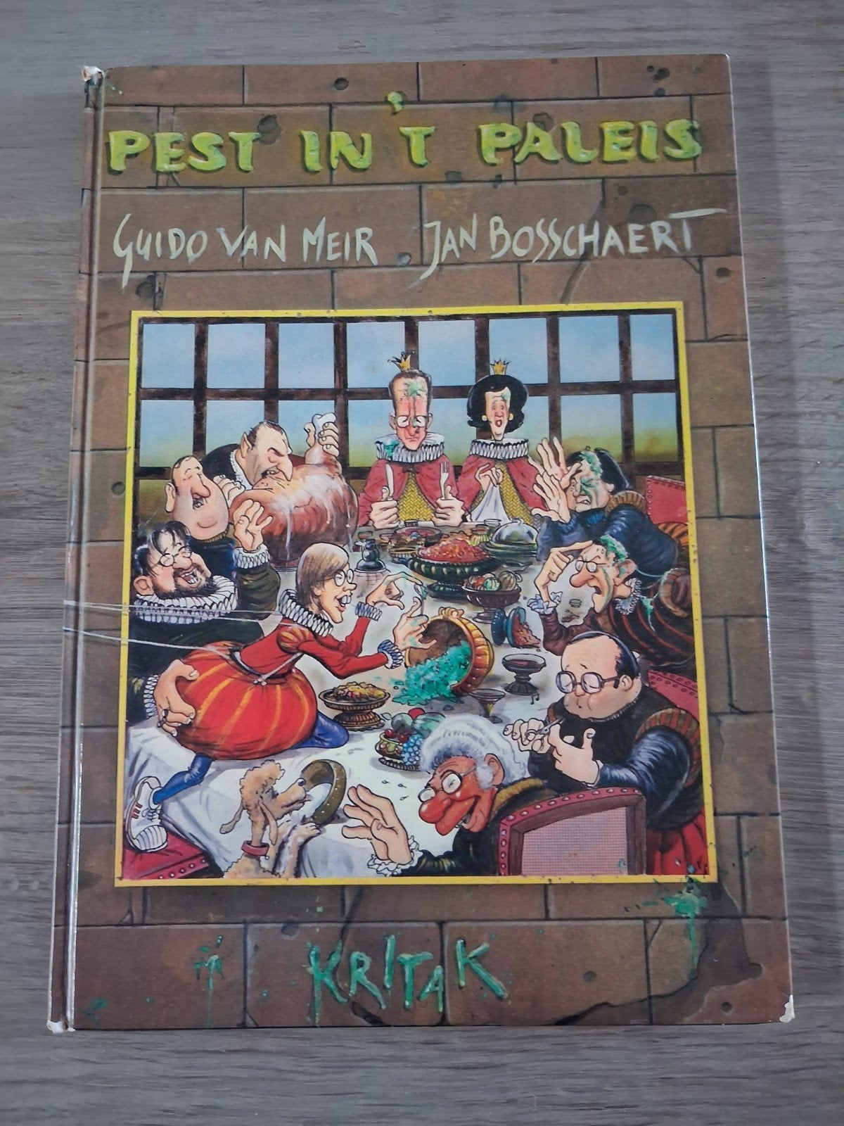 Pest in 't paleis  Kritak (politieke satire), Boeken, Ophalen of Verzenden