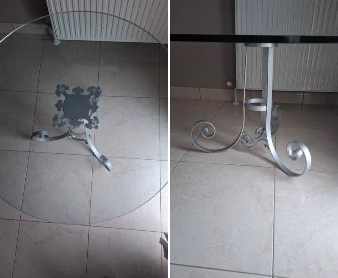 salon tafel, Ophalen