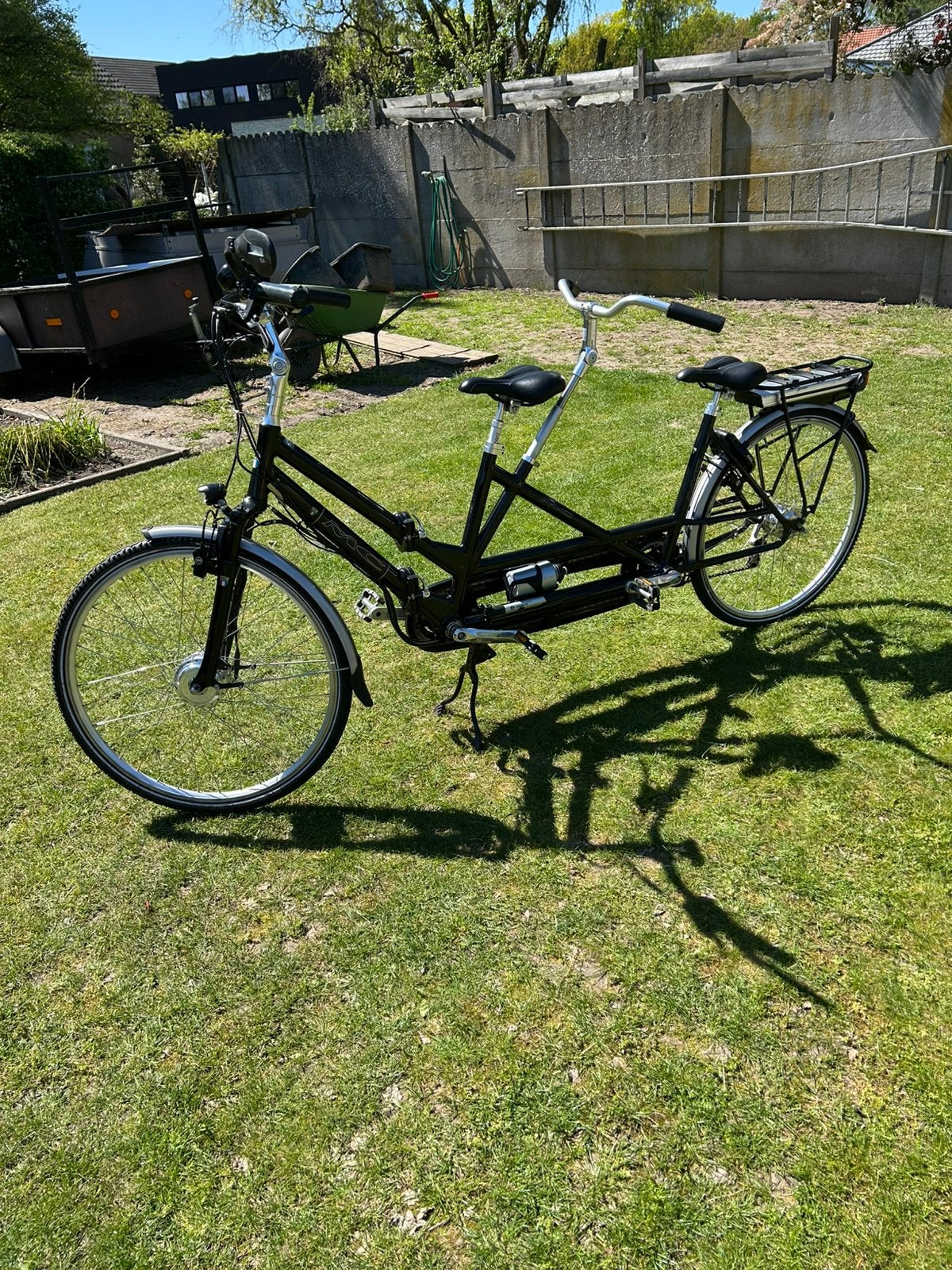 Opvouwbare tandem, Fietsen en Brommers, Ophalen, Zo goed als nieuw