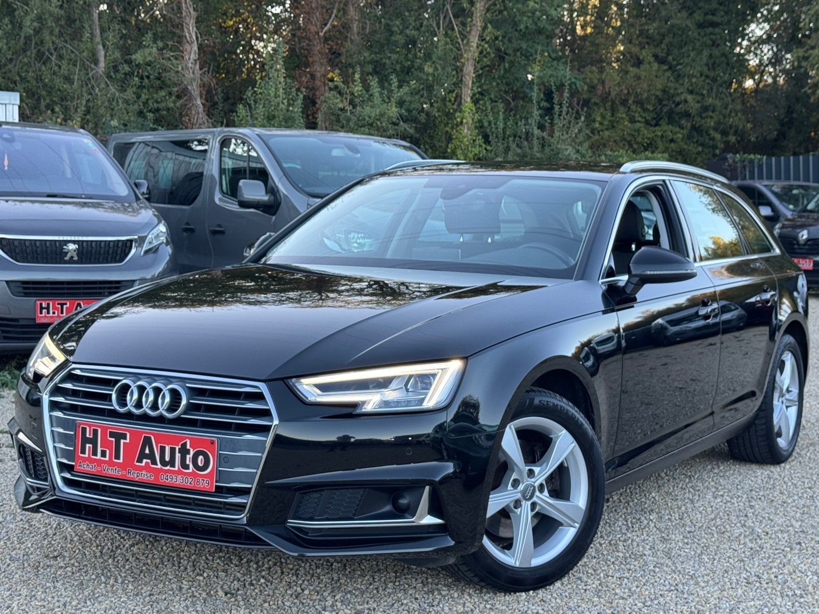 Audi A4 Avant 35 TFSI/Etat neuf/Euro6d temp/Garantie, Autos, Entreprise, Boîte manuelle, Noir, 5 portes